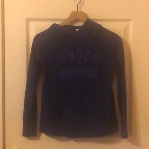 Under Armour waffle knit hoodie